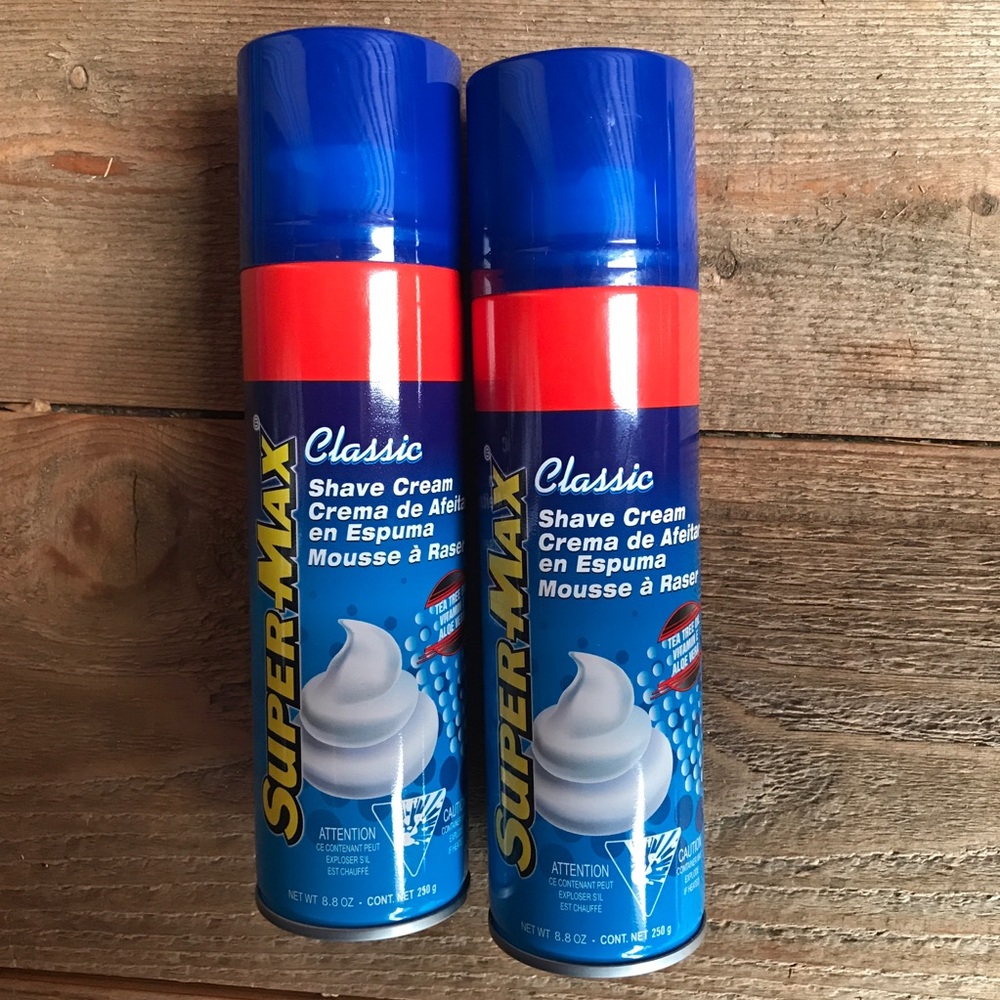 Super Max Classic Shaving Cream Bundle